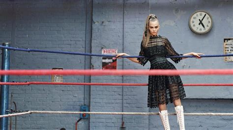 Cara Delevingne Steps Into the Boxing Ring for Chanel 